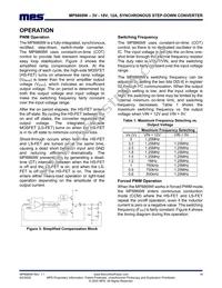 MP8869WGL-P Datasheet Page 19