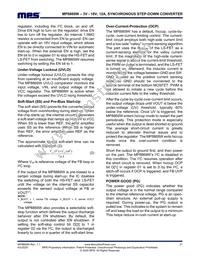 MP8869WGL-P Datasheet Page 21