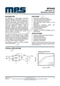 MP9486GN Datasheet Cover