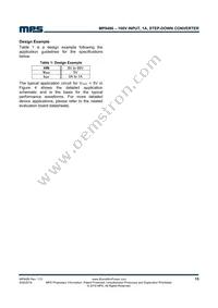 MP9486GN Datasheet Page 15