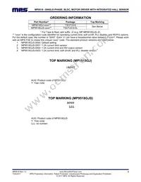 MP9518GJS-XXXX-P Datasheet Page 2