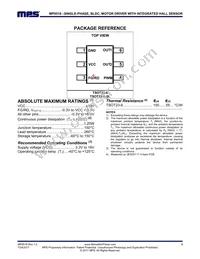 MP9518GJS-XXXX-P Datasheet Page 3