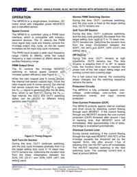 MP9518GJS-XXXX-P Datasheet Page 9