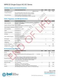 MPB125-1012G Datasheet Page 3