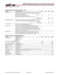 MPB125-2005 Datasheet Page 3