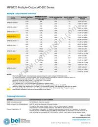 MPB125-2005D Datasheet Page 2