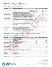 MPB150-2012G Datasheet Page 3