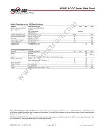 MPB80-3300 Datasheet Page 3