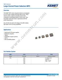 MPC1040LR56C Datasheet Cover