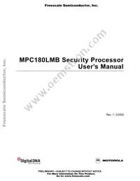 MPC180LMB Datasheet Cover