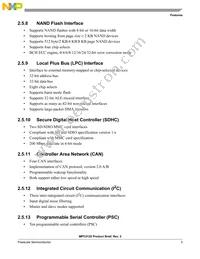 MPC5125YVN400R Datasheet Page 5