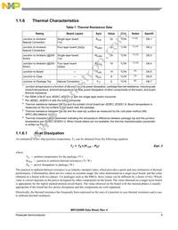 MPC5200VR400BR2 Datasheet Page 9