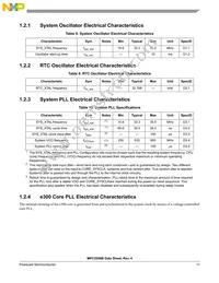 MPC5200VR400BR2 Datasheet Page 11