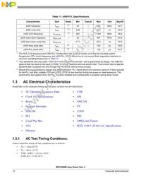 MPC5200VR400BR2 Datasheet Page 12