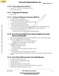 MPC535CVR40 Datasheet Page 5