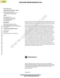 MPC535CVR40 Datasheet Page 16