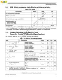 MPC5565MVZ132 Datasheet Page 9