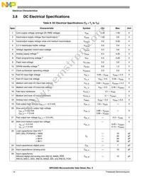 MPC5565MVZ132 Datasheet Page 14