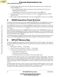 MPC565MZP56R2 Datasheet Page 10