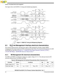 MPC8308CZQAGD Datasheet Page 20