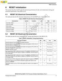 MPC8315ECVRAFDA Datasheet Page 17