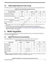 MPC8377CVRAGDA Datasheet Page 15