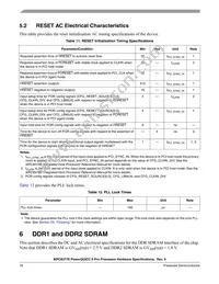 MPC8377CVRAGDA Datasheet Page 16