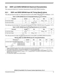 MPC8377CVRAGDA Datasheet Page 19