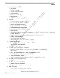 MPC852TVR66 Datasheet Page 3