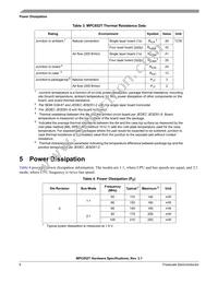 MPC852TVR66 Datasheet Page 6