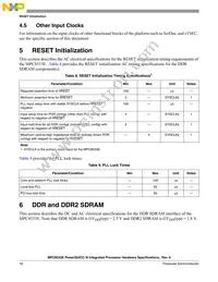 MPC8533VTARJA Datasheet Page 16