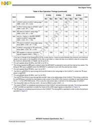 MPC853TZT66A Datasheet Page 21