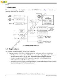 MPC8540CPX667JC Datasheet Page 2