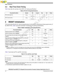 MPC8555VTAQF Datasheet Page 16