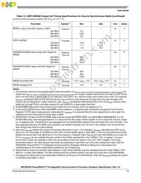 MPC8555VTAQF Datasheet Page 19