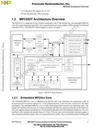 MPC855TCVR66D4 Datasheet Page 7