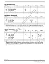 MPC93H52FA Datasheet Page 4