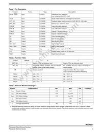 MPC93R51FA Datasheet Page 3