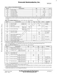 MPC941AE Datasheet Page 3