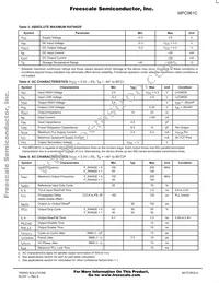 MPC961CFA Datasheet Page 3