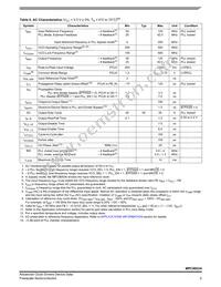 MPC9653AFA Datasheet Page 5