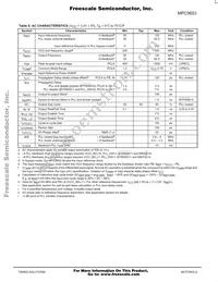 MPC9653FA Datasheet Page 5