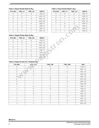 MPC9773AE Datasheet Page 4