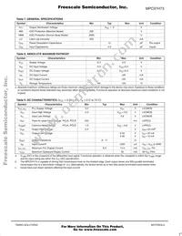 MPC97H73FA Datasheet Page 5