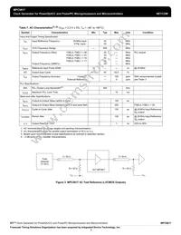 MPC9817ENR2 Datasheet Page 5
