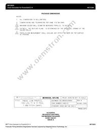 MPC9855VMR2 Datasheet Page 11