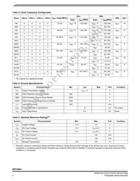 MPC9893FA Datasheet Page 4