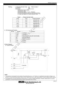 MPD5D018S Datasheet Page 2