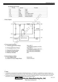 MPDRX002S Datasheet Page 2