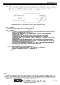 MPDRX004S Datasheet Page 15